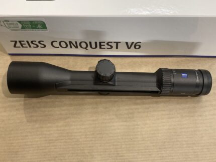 lunette ZEISS Conquest V6 2-12×50 rail ZM réticule 60 illuminé
