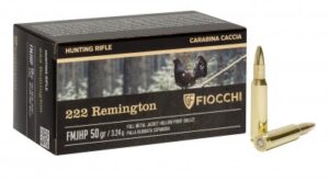 222 REMINGTON FMJHP FIOCCHI